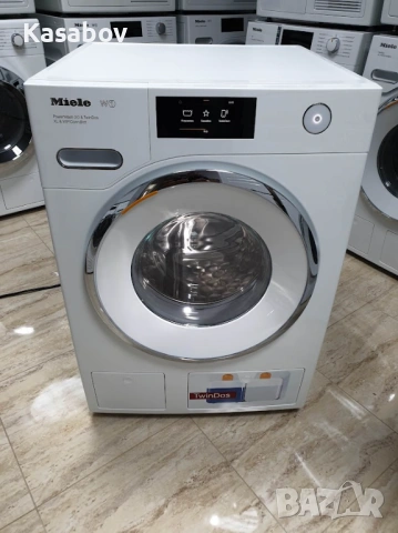 Miele - 9кг - WiFi - TwinDos - Пералня Миеле 12м Гаранция, снимка 3 - Перални - 54286158