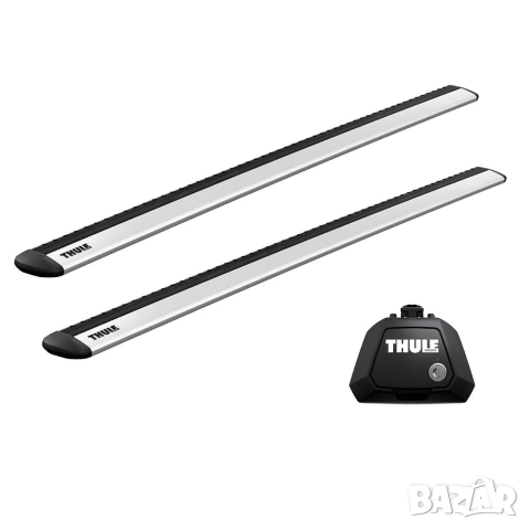 Напречни греди Thule Evo Raised Rail WingBar Evo багажник за автомобил