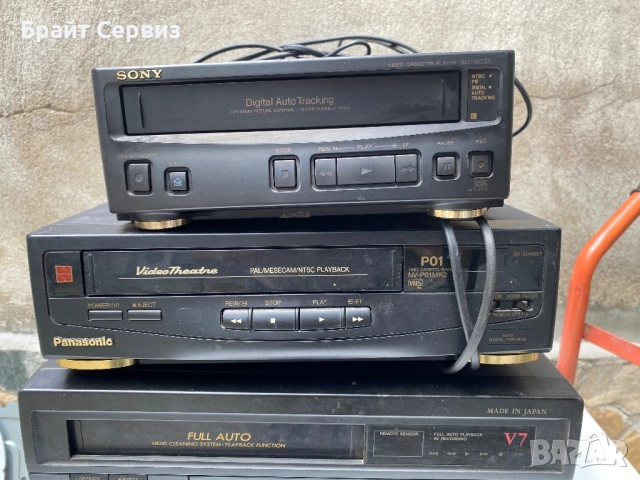Panasonic,SHARP,SONY видео, снимка 3 - Плейъри, домашно кино, прожектори - 53536894