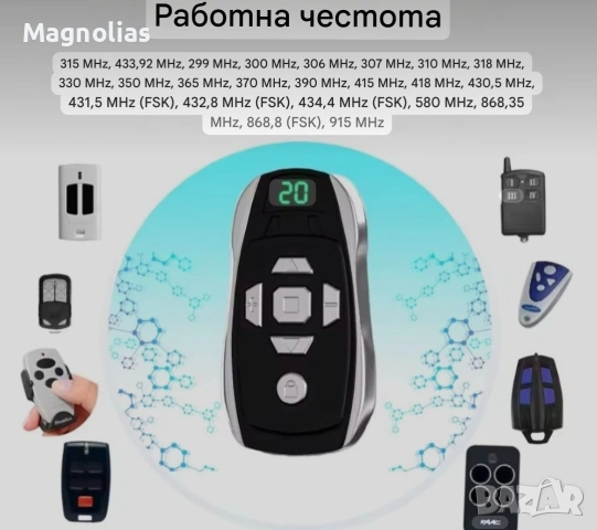 Дистанционно Управление 20-канално многочестотно дистанционно, снимка 5 - Дистанционни - 54887110