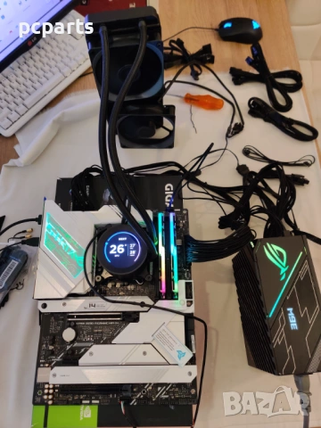 Комбо ASUS ROG STRIX Z690-A GAMING WIFI D4+12600K+NZXT Z53, снимка 6 - Дънни платки - 54917220
