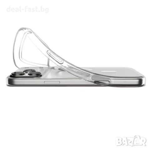 Силиконов TPU калъф с MagSafe за iPhone 17 Pro Max ACS10394 Spigen Liquid Crystal MagSafe Case, снимка 6 - Калъфи, кейсове - 55335337