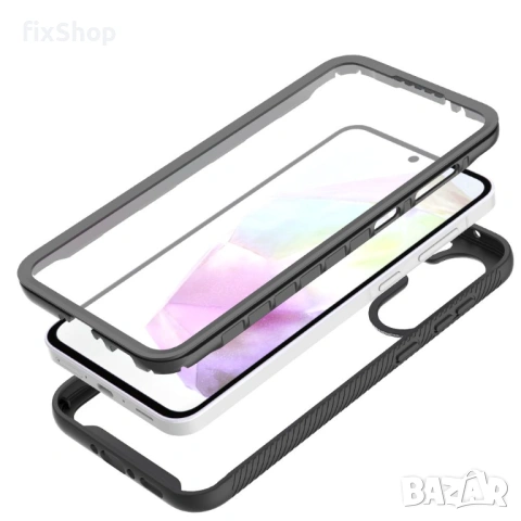 TECH-PROTECT DEFENSE GALAXY A36 / A56 / A37 5G BLACK, снимка 2 - Калъфи, кейсове - 54887401