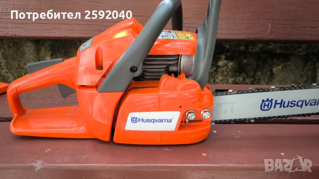 Нова моторна резачка Husqvarna 120 mark II, снимка 4 - Градинска техника - 54702099