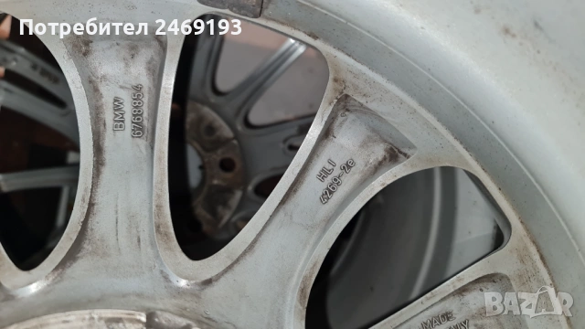 Гуми с джанти style 188 BMW,17"спорт пакет , снимка 9 - Гуми и джанти - 53853354