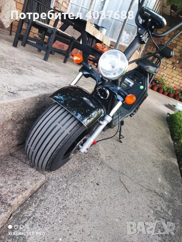 Продавам електрически скутер Harley 1500W, снимка 6 - Мотоциклети и мототехника - 55063661