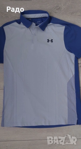 Under Armour / M / 100%Original / мъжка тениска с яка, снимка 3 - Тениски - 54734767