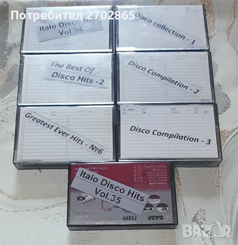 Аудио касети BASF , с Диско хитове , снимка 6 - Аудио касети - 54448653