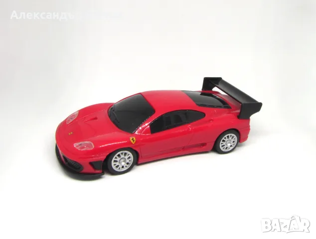 Колекционерска количка Ferrari 360 GTC - Shell V-Power 1:38, снимка 9 - Колекции - 55544231
