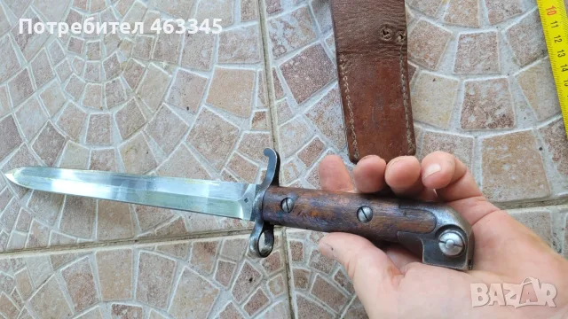 Щик, нож, байонет. Шведски щик обр. 1914, снимка 10 - Антикварни и старинни предмети - 55513286