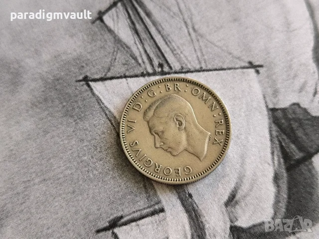 Монета - Великобритания - 1 шилинг | 1947г., снимка 2 - Нумизматика и бонистика - 55338420