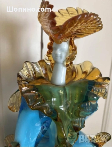 Murano Italy  Circa 1960 “ Стъклената красавица”, снимка 12 - Колекции - 54928964