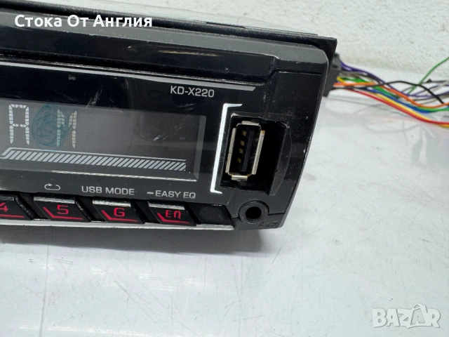 Радио за кола CD - JVC KD-X220, снимка 3 - Аксесоари и консумативи - 54131361