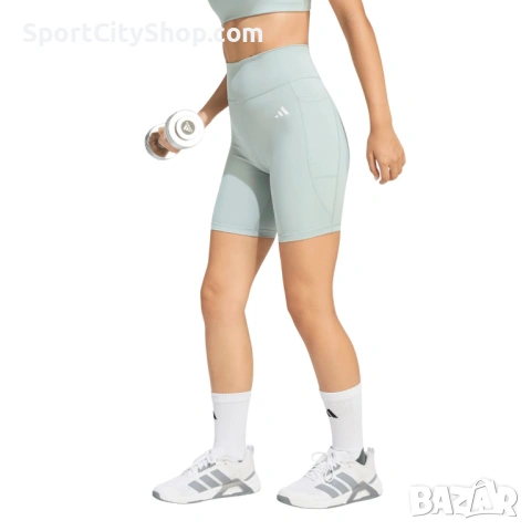 Дамски клин Adidas Optime Essentials 7inch JZ0829, снимка 2 - Клинове - 54777469