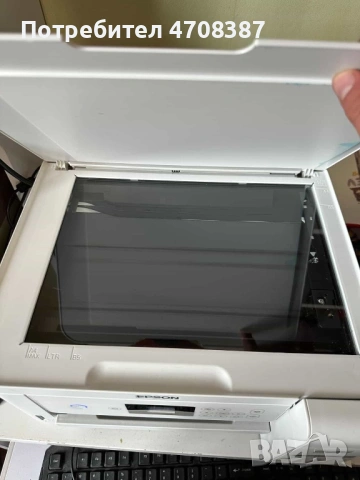 Принтер Epson ET-2756 с мастило и хартия , снимка 5 - Принтери, копири, скенери - 54280828