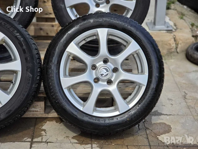 5х112 16 Джанти Skoda Octavia SuperB 5x112 Шкода Супърб Октавиа, снимка 4 - Гуми и джанти - 54830551
