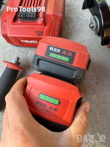 Hilti AG 125-A22 ъглошлайф, снимка 3 - Ъглошлайфи - 54584535
