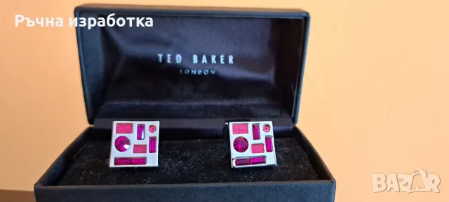НОВО ted barker london бутонели дамски ръкавели копчета за ръкавели кутия