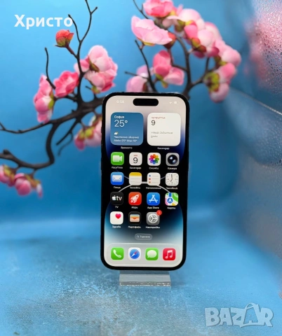 Apple iPhone 14 Pro, 128GB, 6GB RAM, 5G, Space Black  , снимка 2 - Apple iPhone - 55223265