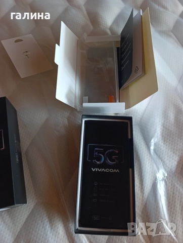 Нов 5G смартфон Vivacom в оригинална опаковка, снимка 2 - Други - 54999737