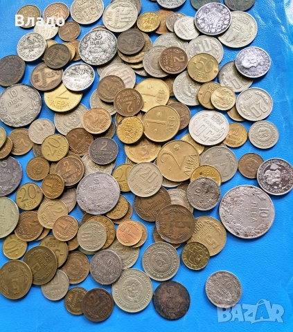 Лот стари български царски и соц монети , снимка 2 - Нумизматика и бонистика - 54268747