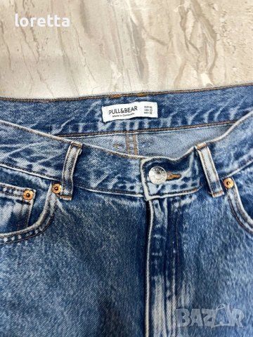 Дънки mom fit , снимка 5 - Дънки - 54545946