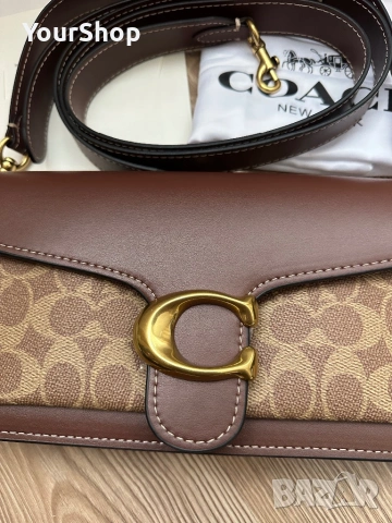 Чанта Coach Tabby 26 CI032 в кафявo, снимка 3 - Чанти - 54049559