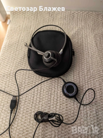 Слушалки за митинги/кол център - Jabra BIZ 2400 II Duo Usb, снимка 2 - Слушалки и портативни колонки - 54428147