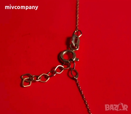 Златен синджир 0.94гр. 41см., снимка 3 - Колиета, медальони, синджири - 54009382