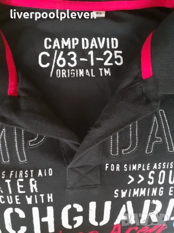 👉Camp David Original L ефектна, снимка 5 - Тениски - 55337750
