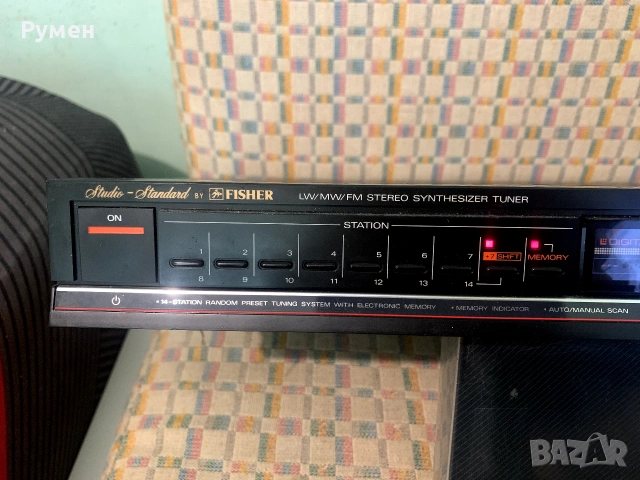 Fisher FM-1860 тунер, снимка 2 - Аудиосистеми - 55258901