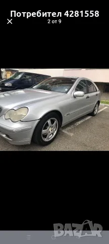Mercedes C200 2001г., снимка 2 - Автомобили и джипове - 55343714