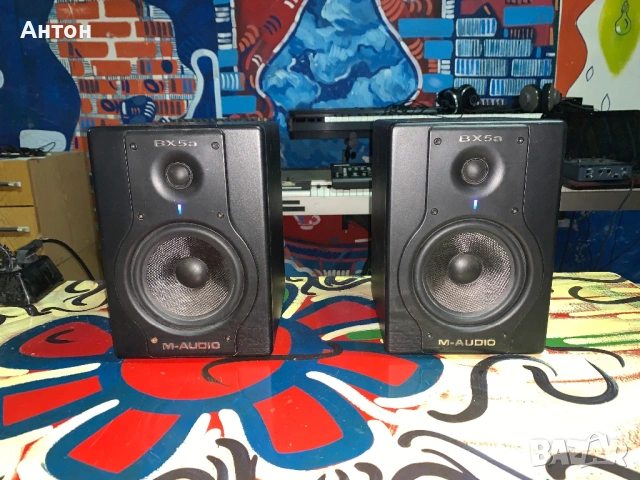 2 x M audio BX5a Deluxe Мониторни Активни Тонколони / Active Speakers