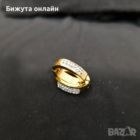 Обеци с кристали. Продукт № 121