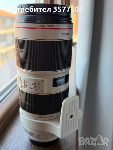 Canon 70-200 f2.8 L IS III USM, снимка 2 - Обективи и филтри - 55600527