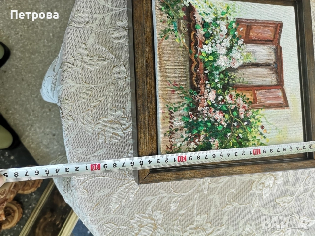 маслена картина върху платно. , снимка 3 - Картини - 54309220