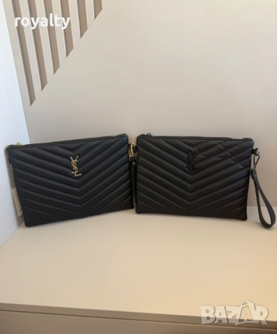 Yves Saint Laurent Нов Кожен Клъч Различни Цветове YSL, снимка 2 - Портфейли, портмонета - 54424215