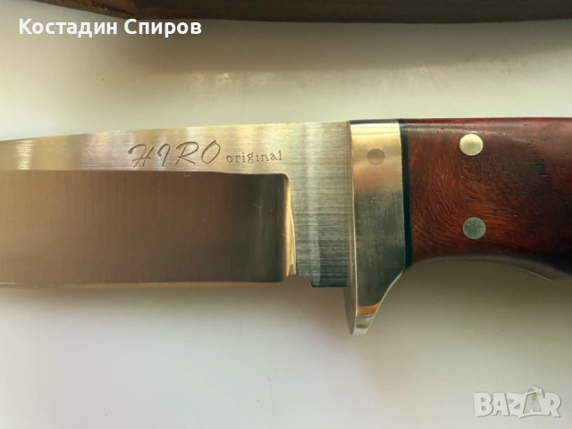 ловен нож Hiro Original Sportsmen's Knife (Made in Japan, Seki) – Колекционерски!, снимка 3 - Ножове - 55044481