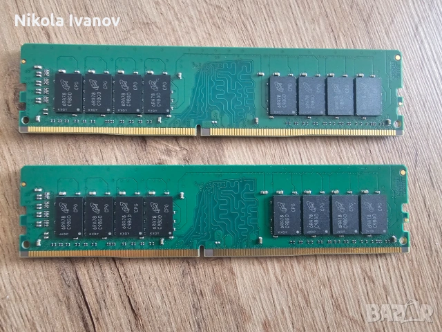 2X16GB 32GB DDR4 2133Mhz Crucial RAM памет | CL15 | Тествана! | MemTest PASS | За настолен компютър, снимка 3 - RAM памет - 54681087