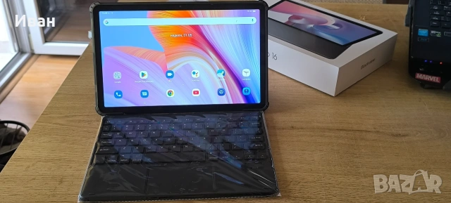 Blackview Tab 16, Ram 8gb, Rom 256gb, LTE 4G, WiFi 5G, Сив + клавиатура, снимка 12 - Таблети - 54727449