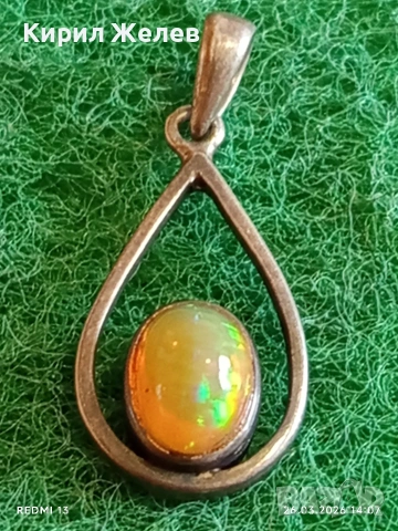 Ретро сребърна висулка нежно Арт бижу майсторска изработка 54182, снимка 7 - Колиета, медальони, синджири - 53984350