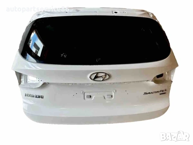 Задна врата на багажник бяла за Hyundai Santa Fe 2.2 Crdi (2020)