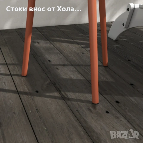 Кръгла градинска масичка за кафе Outsunny, Ø40 x 50 см, снимка 5 - Градински мебели, декорация  - 54590993