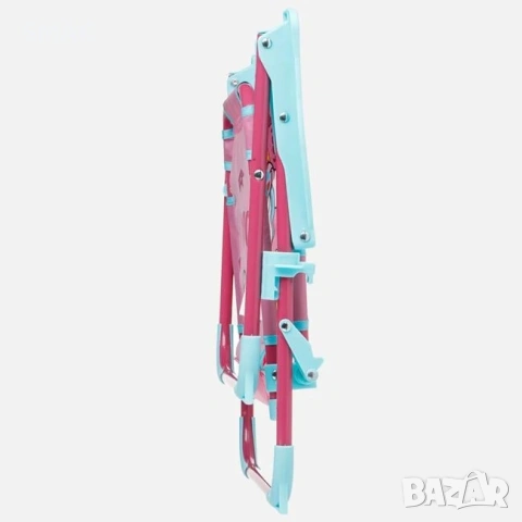 Детски сгъваем стол метален еднорог 33x34x47cm_1260169, снимка 4 - Къмпинг мебели - 54539586