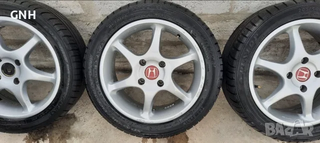 Джанти Enkei 16цола 4х114.3 , 6.5j , et45 , 205/50/16 Honda , Nissan, снимка 3 - Гуми и джанти - 55479785