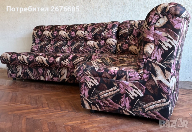 Ъглов диван от 5 модула 