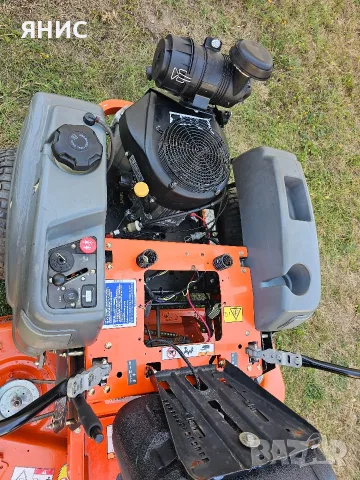 ТРАКТОРНА КОСАЧКА HUSQVARNA/KAWASAKI. 0. ГРАДУС НА ЗАВИВАНЕ. 24.КОНЯ., снимка 14 - Градинска техника - 55501286