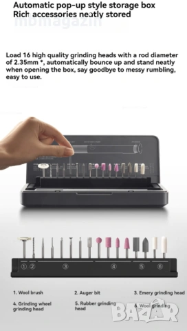 Xiaomi Mijia акумулаторна гравираща писалка комплект, снимка 10 - Други инструменти - 54196722