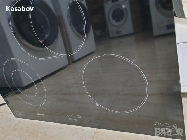 Miele KM552 - Керамичен Плот Котлони 4 зони за Вграждане Миеле, снимка 7 - Котлони - 54394782