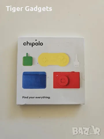 Тракер за ключове Chipolo ONE White Bluetooth локатор за Android и iPhone, Бял, снимка 2 - Друга електроника - 55573931